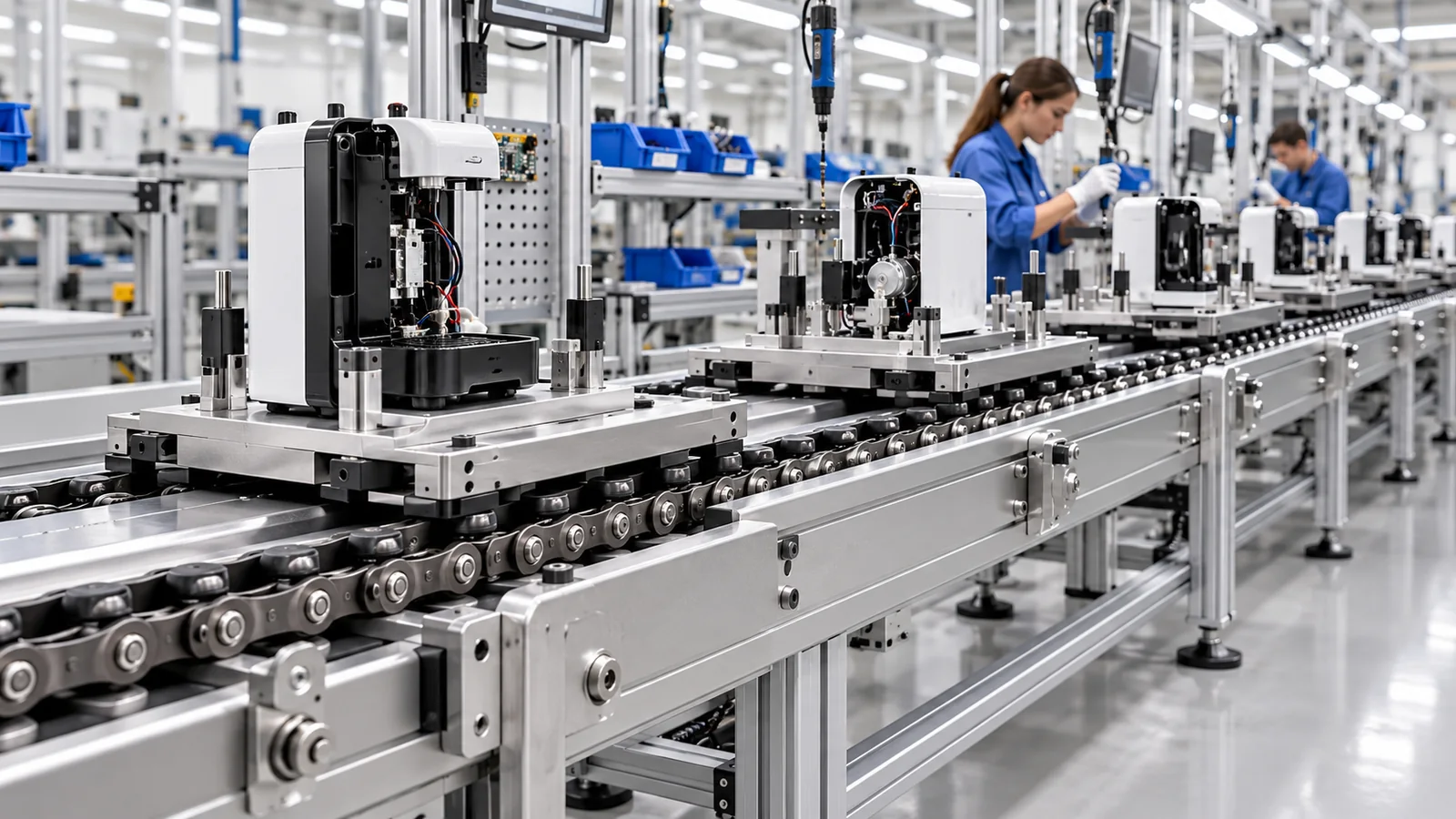 Appliance and Electronics Production conveyor process